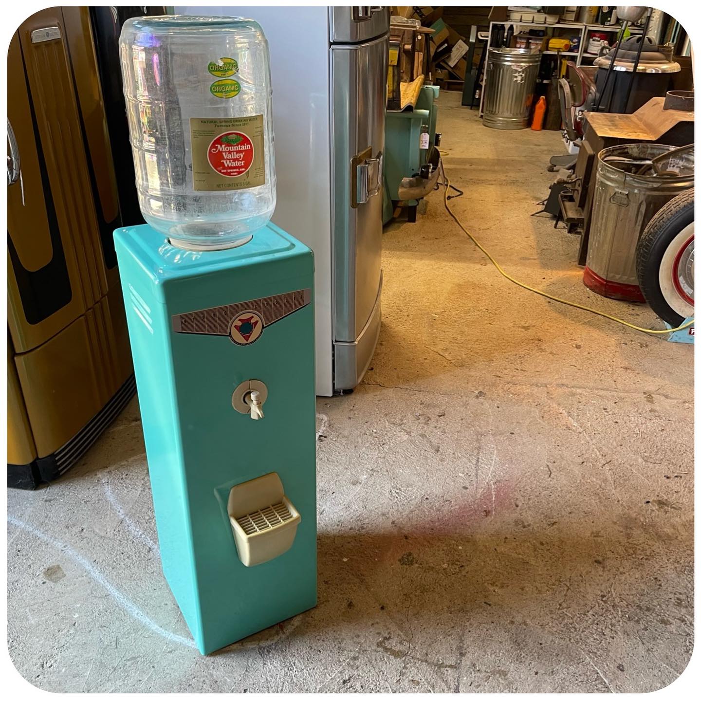 Hydro-Cooler Water Dispenser, Turquoise